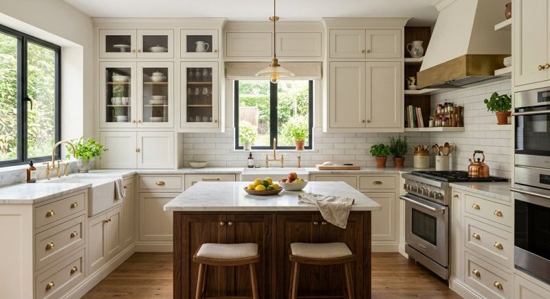 Cherry Cabinet Remodeling in Alpharetta, GA
