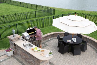 Outdoor Kitchen Construction in Houston, TX