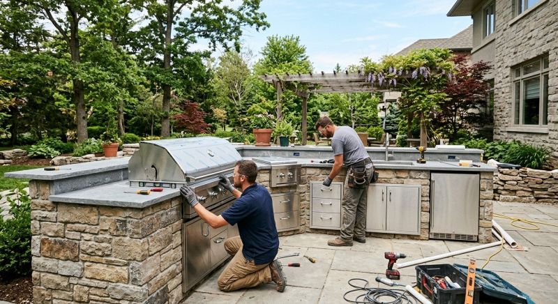 Outdoor Kitchen Remodeling in Houston, TX