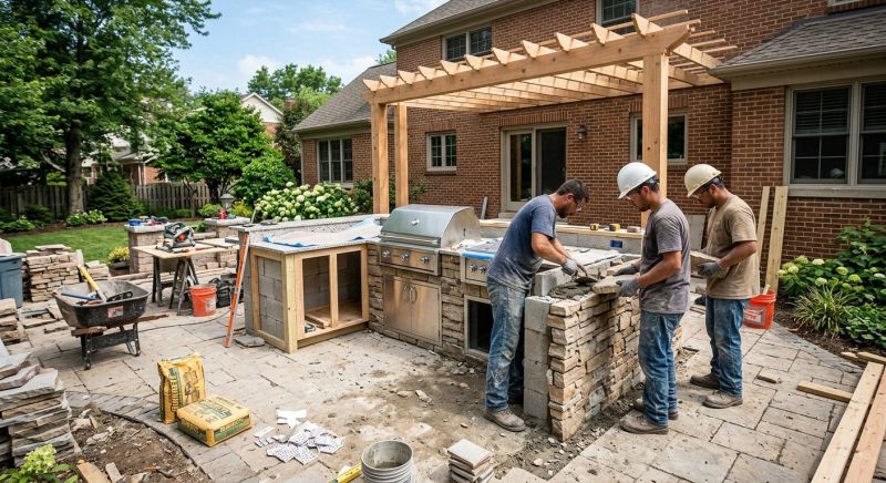 Outdoor Kitchen Remodeling in Napa, CA