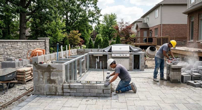 Outdoor Kitchen Renovation in Summerville, SC